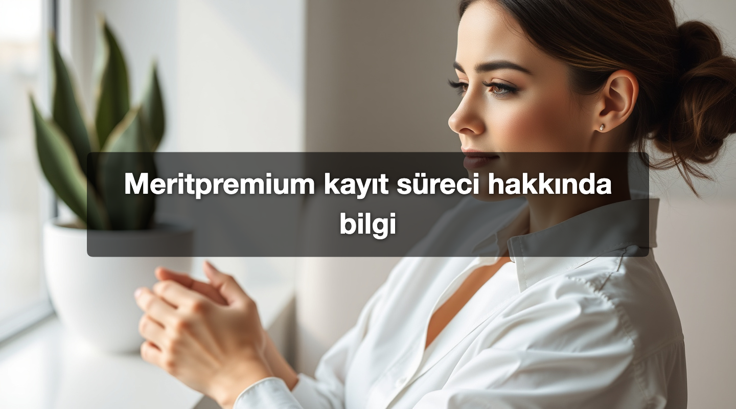 Meritpremium kayıt süreci hakkında bilgi