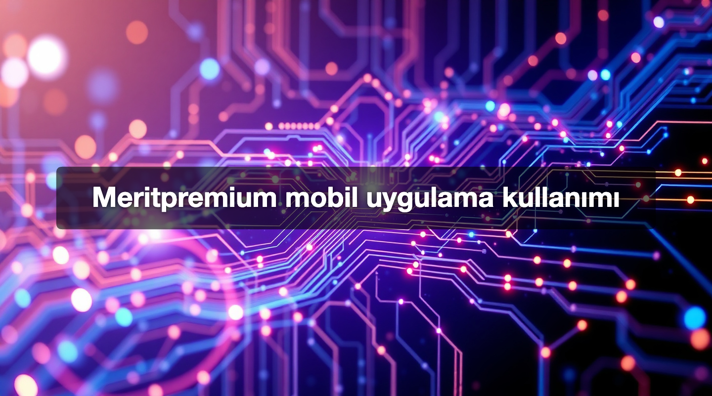 Meritpremium mobil uygulama kullanımı